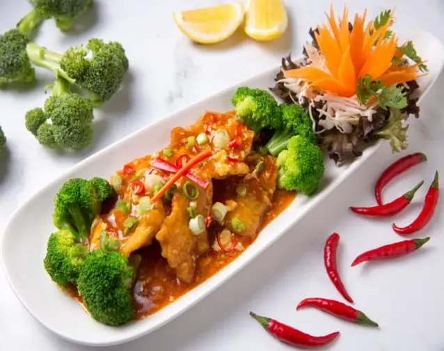 Fish In Singapore Chili Sauce